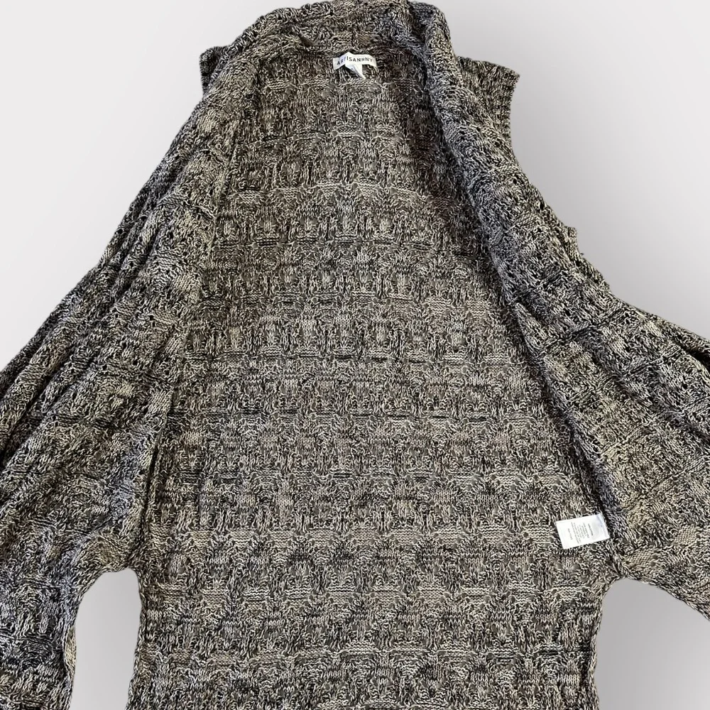 Artisan NY, Sleeveless Cardigan, Size Small